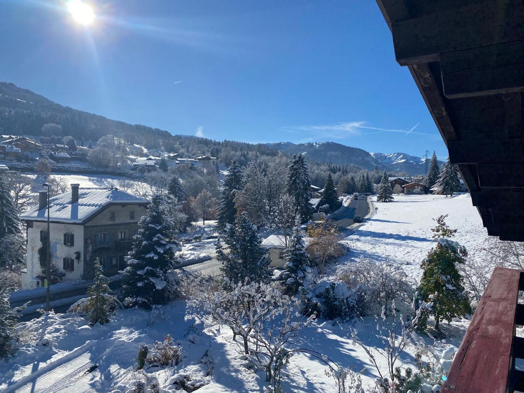 Appartement 103M2 Pres De Megeve, 2 Chambres, Grand Garage, Tennis En Ete Demi-Quartier Bagian luar foto