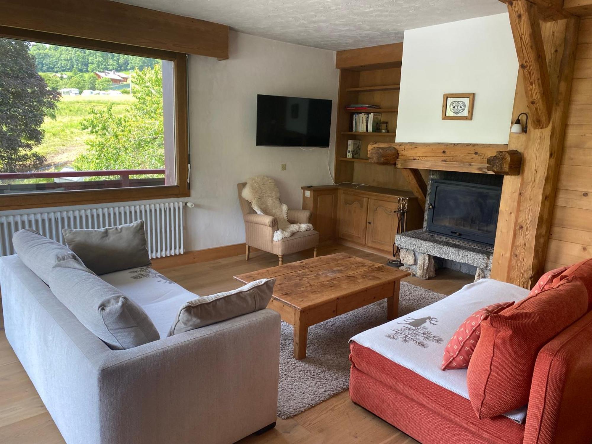 Appartement 103M2 Pres De Megeve, 2 Chambres, Grand Garage, Tennis En Ete Demi-Quartier Bagian luar foto